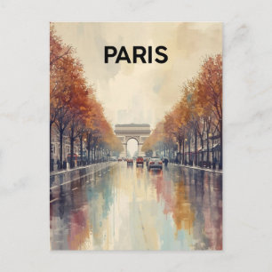 Carte Postale Arc de Triomphe de Paris