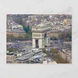 Carte Postale Arc de Triomphe Paris France