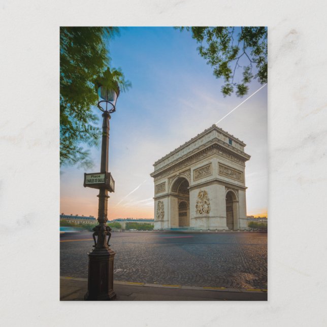 Carte Postale Arc de Triomphe | Paris, France (Devant)