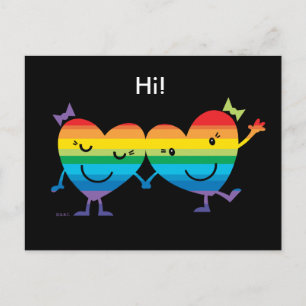 Carte Postale Arc-en-ciel