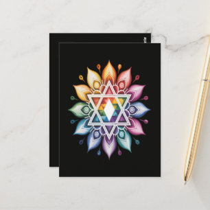 Carte Postale Arc-en-ciel LGBT Fierté Gay