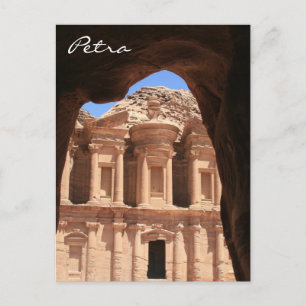 Carte Postale arcade du monastère de petra