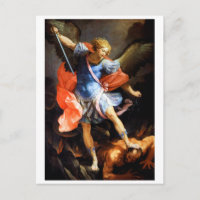 Archangel Michael piétine Satan, Guido Reni