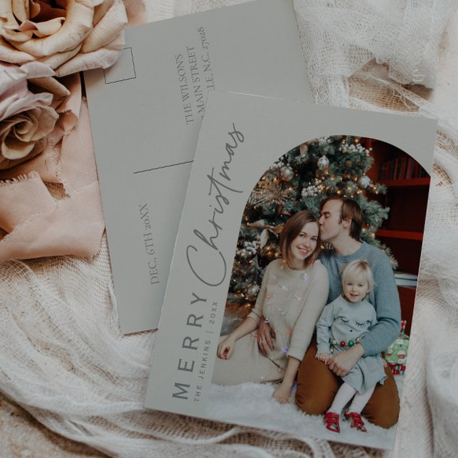 Carte Postale Arche de famille Noël (Créateur téléchargé)