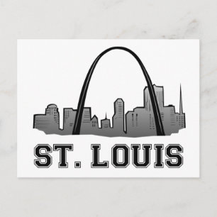 Carte Postale Arche de la porte d'entrée à Saint-Louis