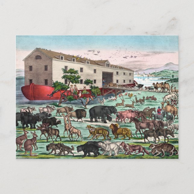 Carte postale Arche de Noah (Devant)