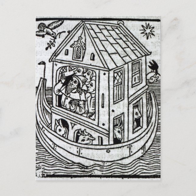 Carte Postale Arche de Noé (Devant)