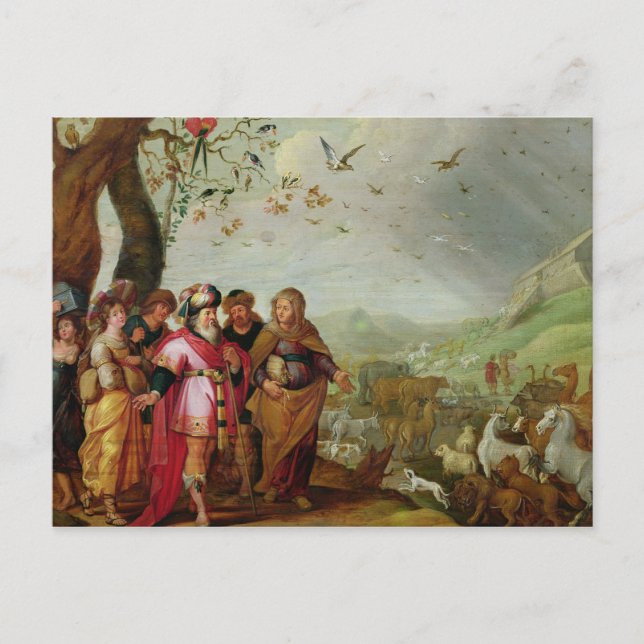 Carte Postale Arche de Noé (Devant)