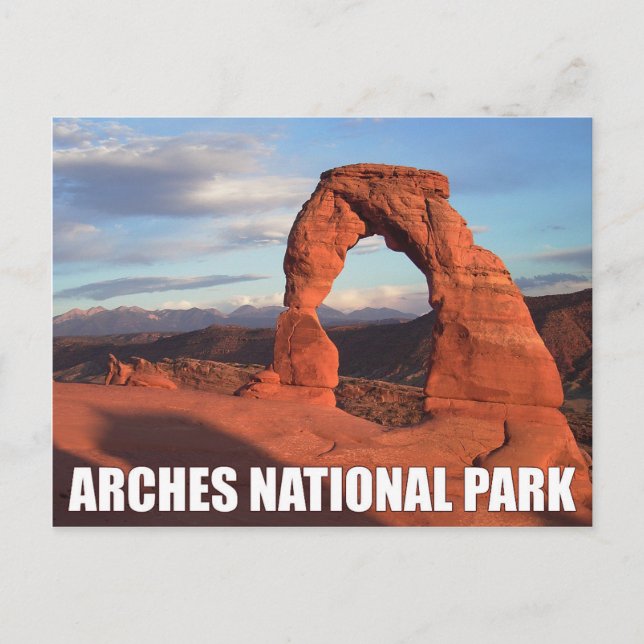 Carte Postale Arches National Park, Utah Delicate Arch Postcard (Devant)