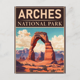 Carte Postale Arches Parc National Moab Utah Delicate Arch