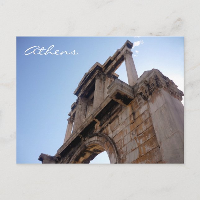 Carte Postale archet hadrien (Devant)