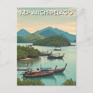 Carte Postale Archipel de Kep Cambodge