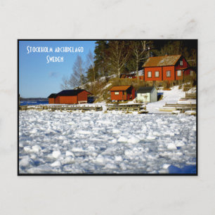 Carte Postale Archipel de Stockholm - Suède