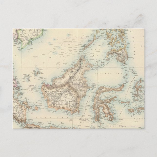 Carte Postale Archipel indien (Devant)