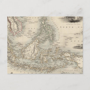 Carte Postale Archipel malais ou îles de l'Inde orientale