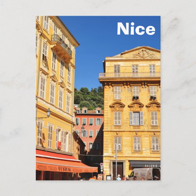 Carte Postale Architecture à Nice, France (Devant)