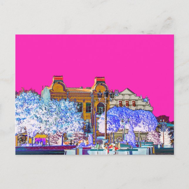 Carte Postale Architecture de Grodno Biélorussie (Devant)