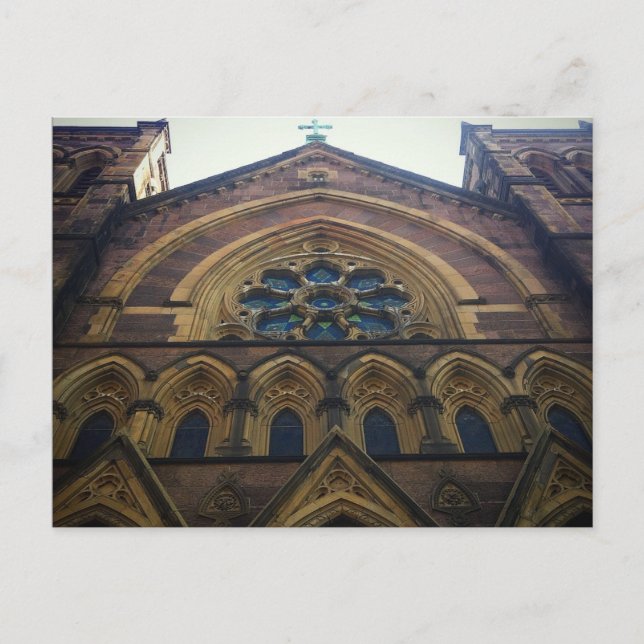 Carte Postale Architecture de l'église catholique de Lower Manha (Devant)