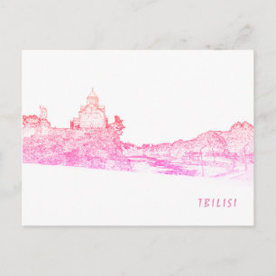 Carte Postale Architecture de rue Tbilissi Georgia