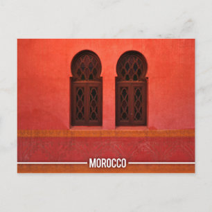 Carte Postale Architecture marocaine, Marrakech