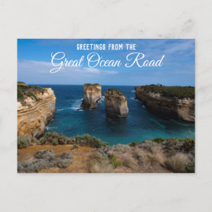 Carte Postale Archway de l'île Grande route océanique Australie