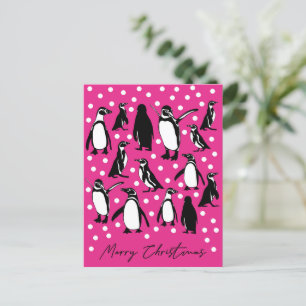 Carte Postale Arctic Animals collection- Pingouins