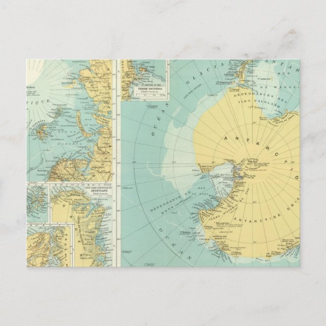 Carte Postale Arctique, Antarctique (Devant)