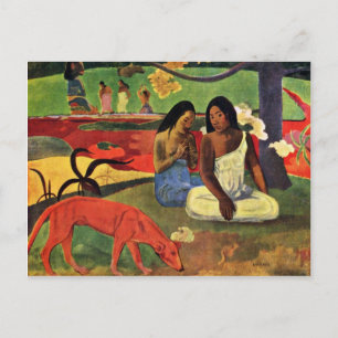 Carte Postale Arearea Par Gauguin Paul (Qualité optimale)