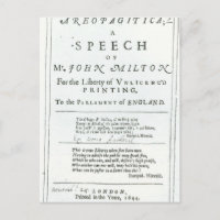 Areopagitica' un discours de John Milton