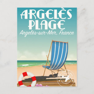 Carte Postale Argelès Plage, Argelès-sur-Mer, France