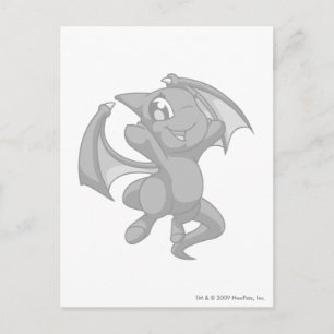 Carte Postale Argent Shoyru