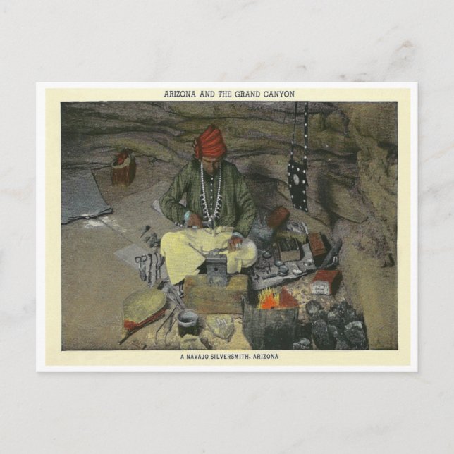 Carte Postale Argent vintage (Devant)