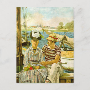 Carte Postale Argenteuil Edouard Manet