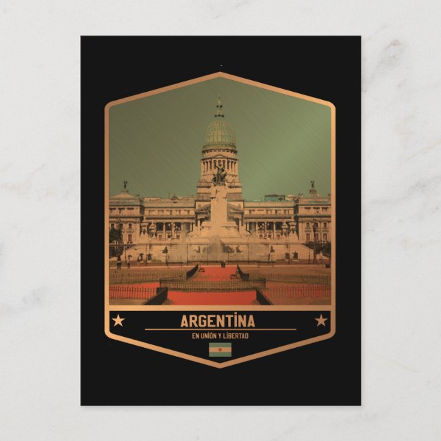 Carte Postale Argentine (Devant)