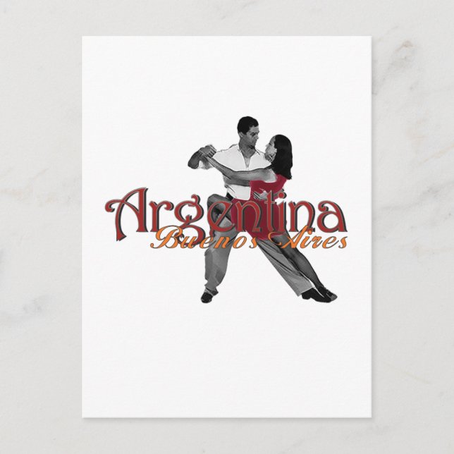 Carte Postale Argentine (Devant)