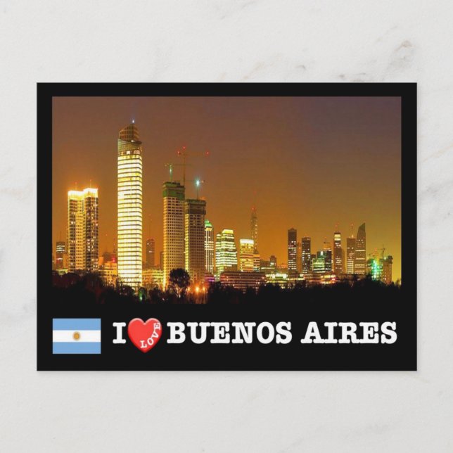 Carte Postale Argentine - Buenos Aires - (Devant)