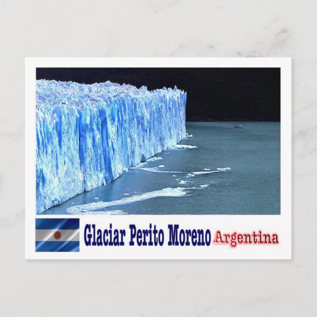 Carte Postale Argentine - Glaciar Perito - (Devant)