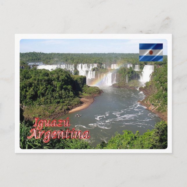 Carte Postale Argentine - Parque Nacional Iguazú (Devant)