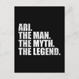 Carte Postale Ari nom, Ari L'Homme Le Mythe La Légende