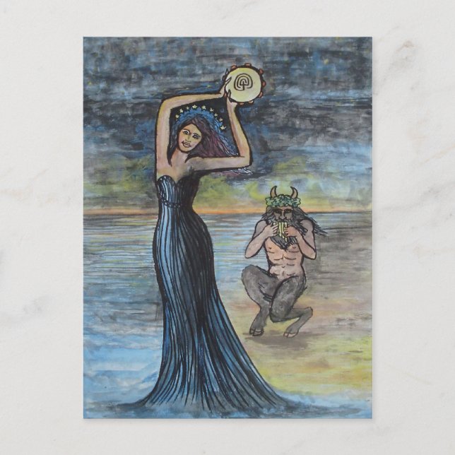 Carte Postale Ariadne et Dionysus (Devant)