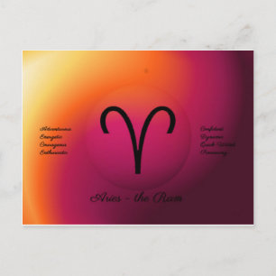 Carte postale Aries