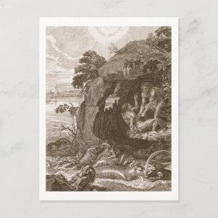 Carte Postale Aristeus Compels Proteus to Reveal his Oracles, 17