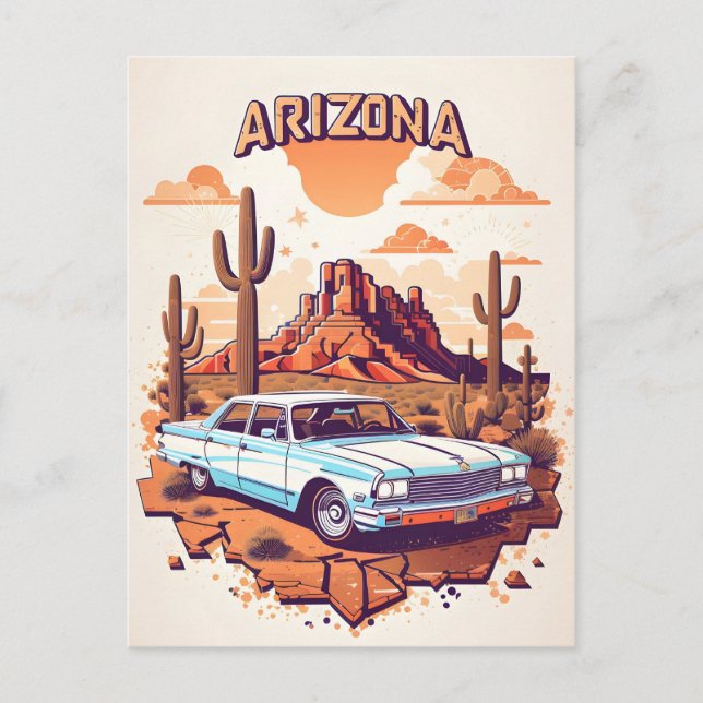 Carte Postale Arizona (Devant)