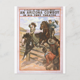 Carte postale Arizona Cowboy