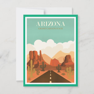 Carte Postale Arizona Grand Canyon State