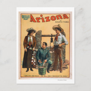 Carte Postale Arizona Poster "America's Greatest Play" #3