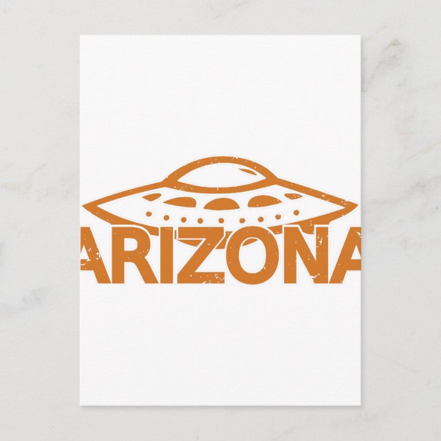 Carte Postale Arizona UFO (Devant)