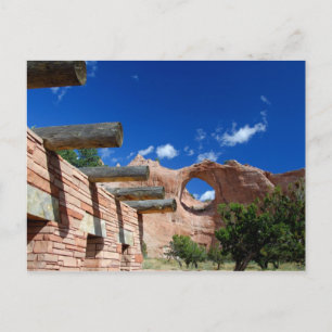 Carte Postale Arizona, Window Rock. Capitale des Navajos