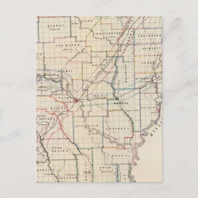 Carte Postale Arkansas 5 (Devant)