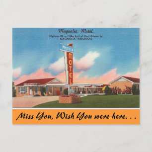 Carte Postale Arkansas, Motel Magnolia